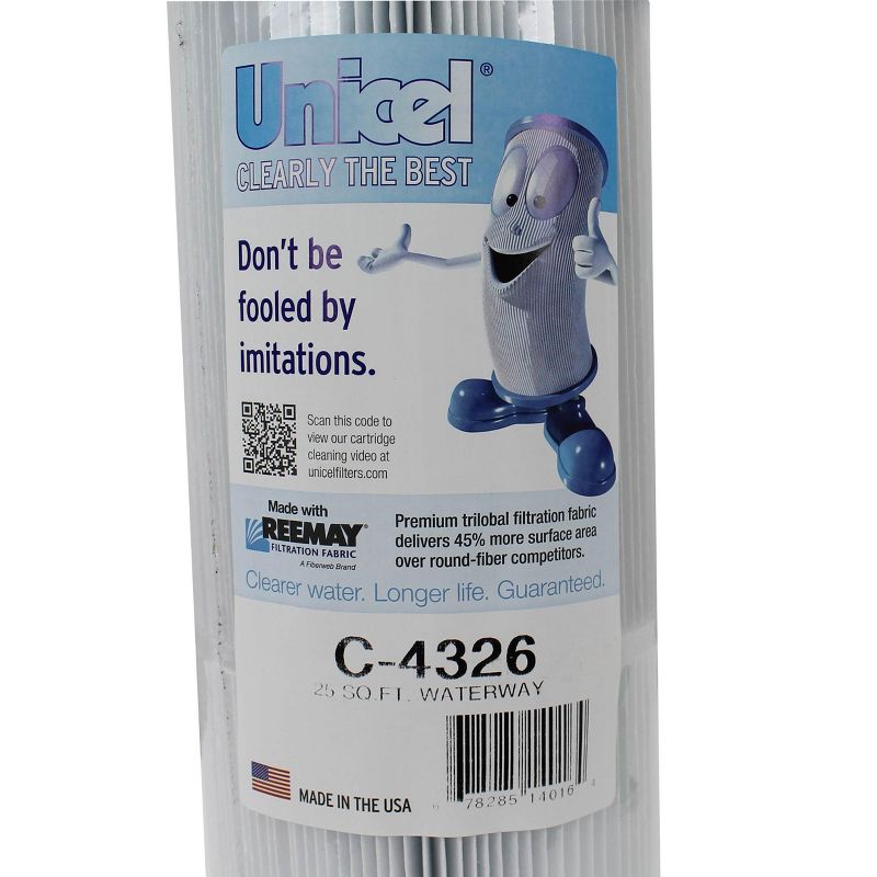 6) Unicel C-4326 Rainbow Waterway Pool Spa Filter Replacement Cartridges C4326