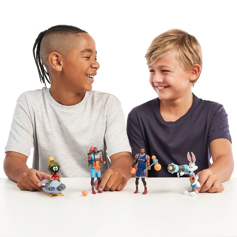 Space Jam: A New Legacy - 5" LeBron James Baller Action Figure with ACME Rocket Pack 4000