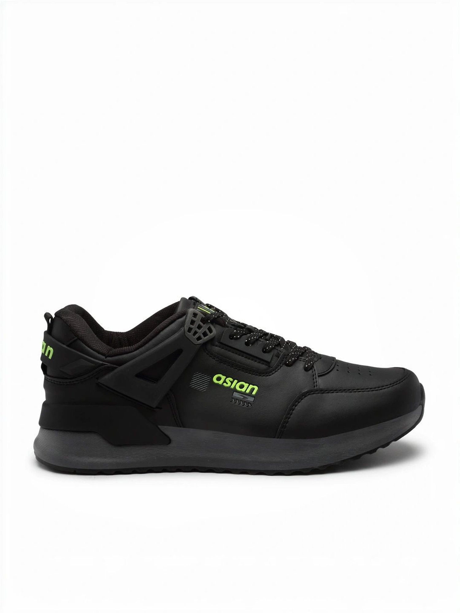 Asian Men's Black Casual Sneakers