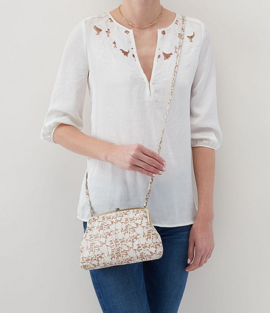 HOBO Lana Floral Print Crossbody Bag
