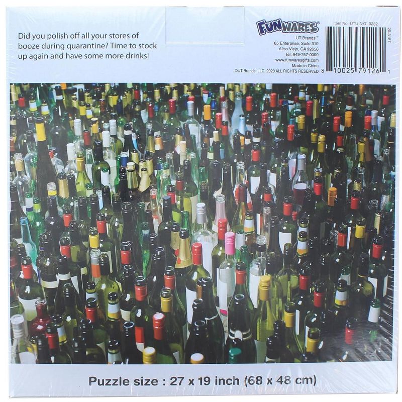 Funwares Wine Time Puzzle 1000 Piece Jigsaw Puzzle
