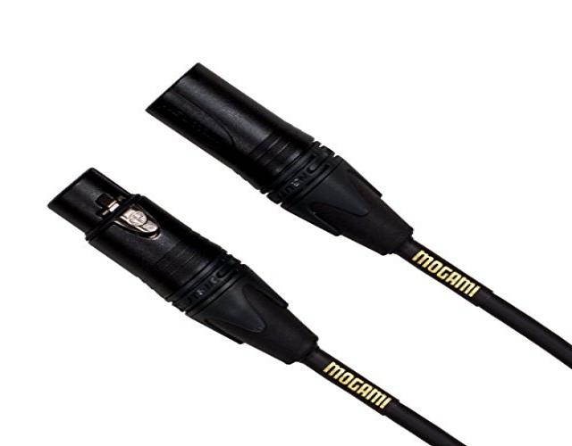 Mogami Gold Studio 75' XLR Male to XLR Female Studio Patch Cable for Microphones