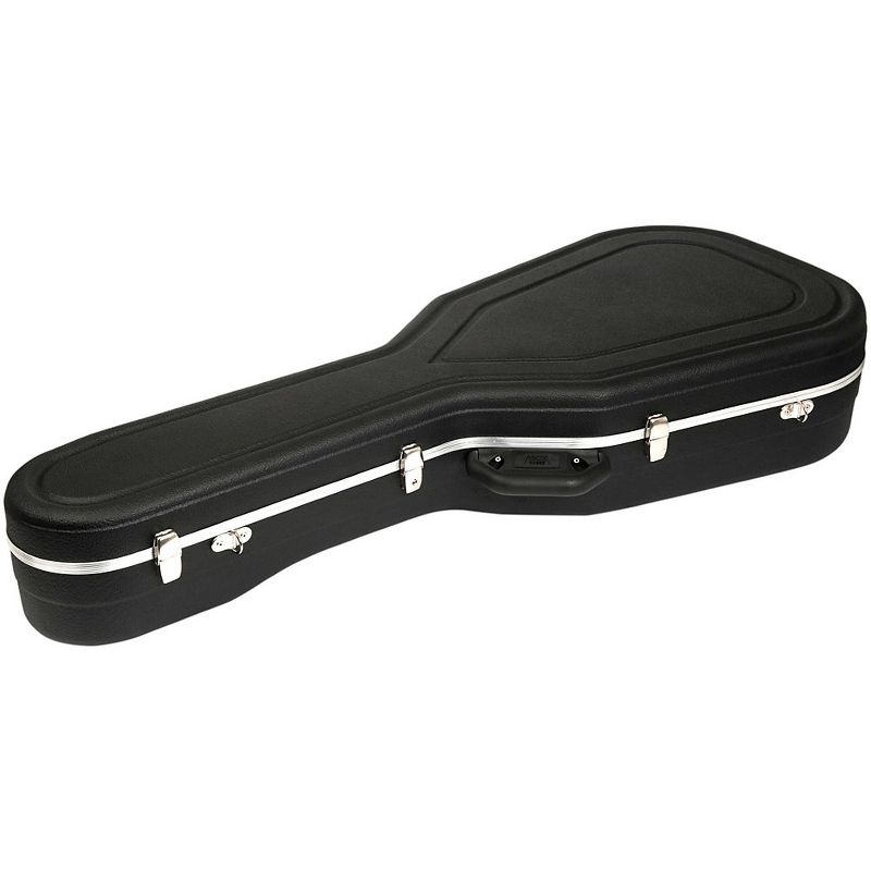 Hiscox Cases Classical Guitar Case/Large Black Shell/Silver Int-Pro II