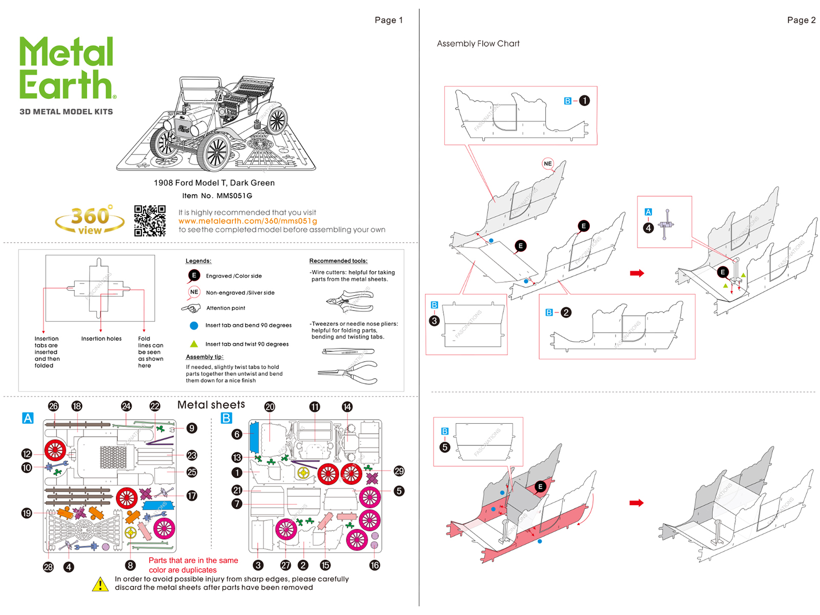 Skill 2 Model Kit 1977 Ford "Cruising Van" 1/25 Scale Model by AMT