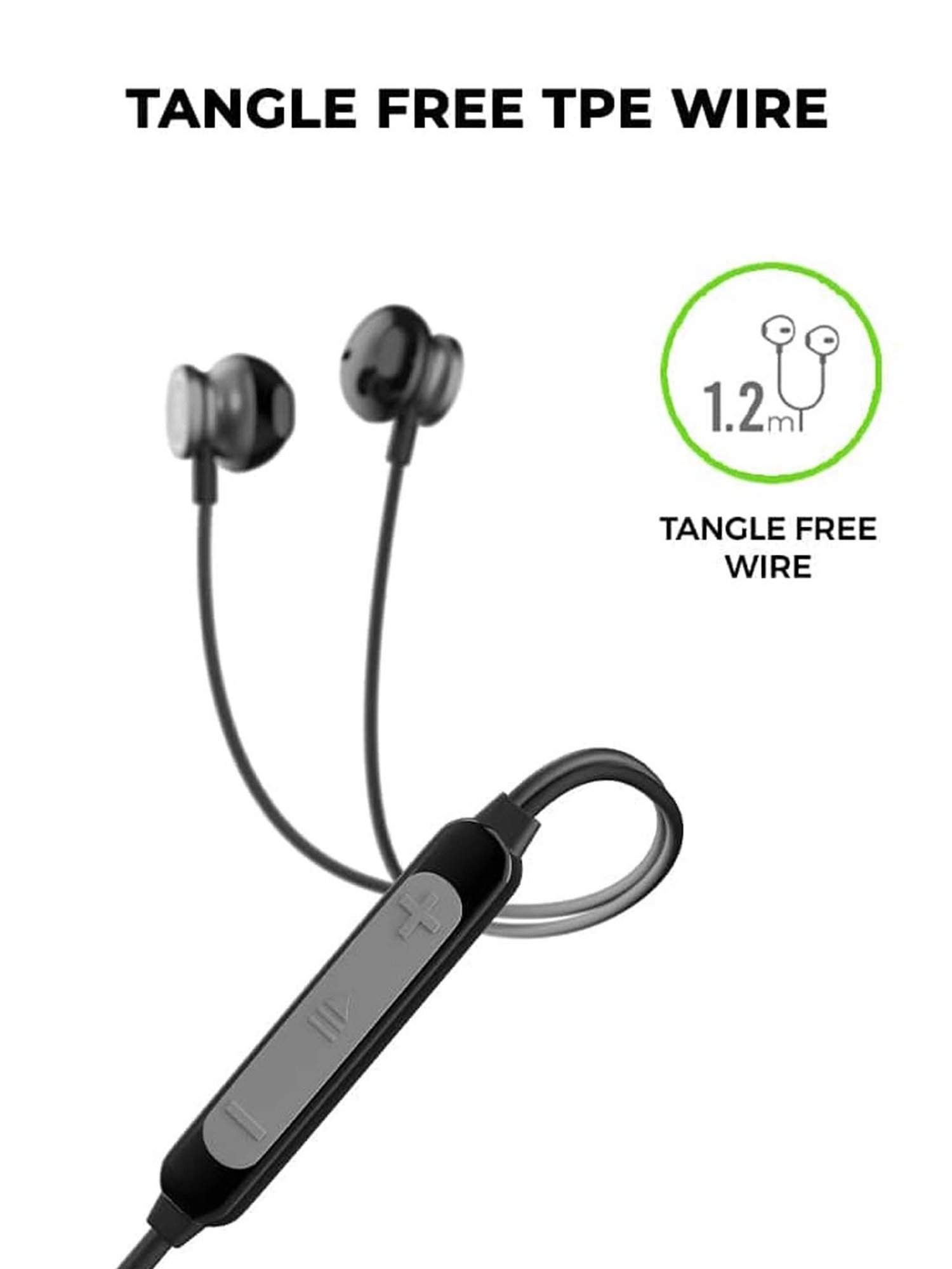 ULTRAPROLINK MoBass UM1129 Noise Isolation Hands Free Metal Earphones with Mic (Black)