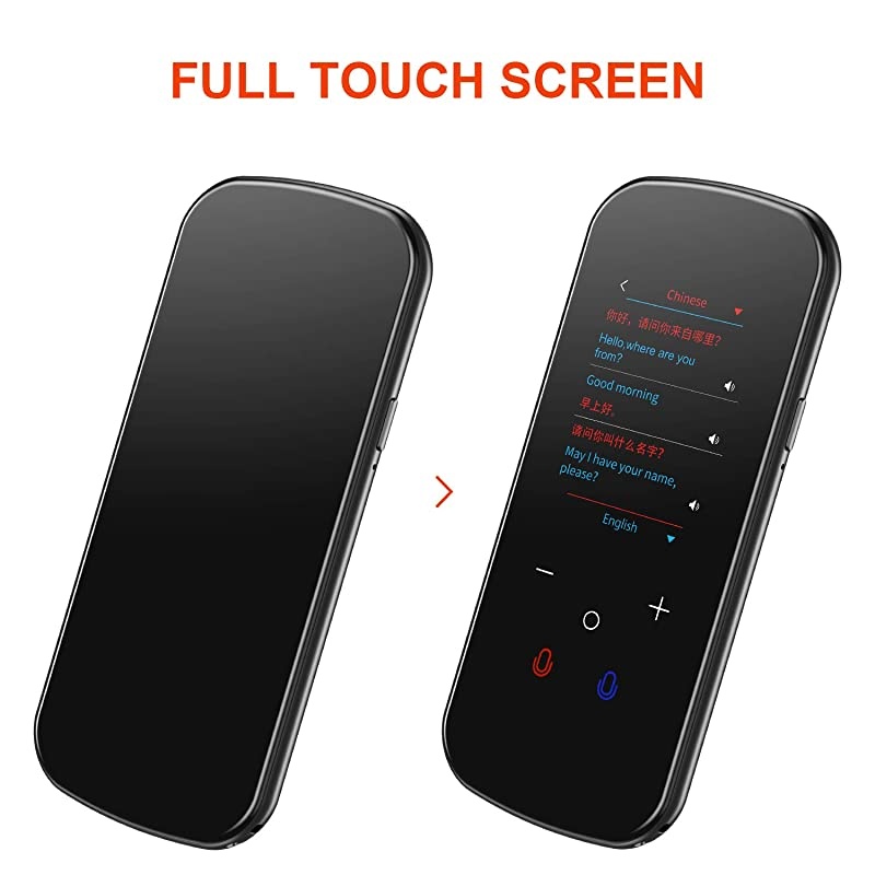 Translator Device, Offline Language Translator with Camera Translation (Blue)