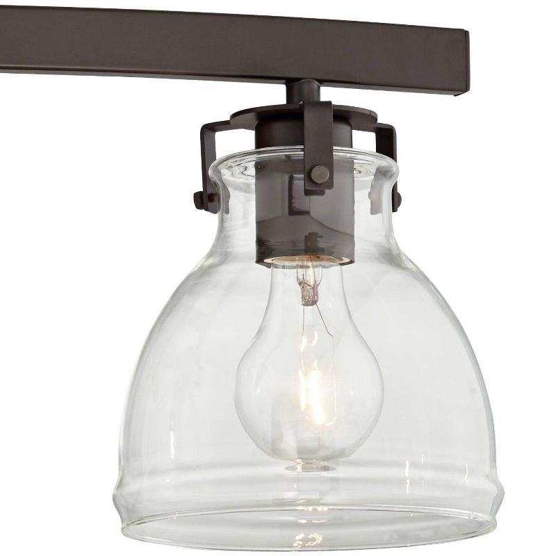 Barnes and Ivy Modern Swing Arm Wall Lamp Antique Brass Plug-In Light Fixture Taupe Fabric Bell Shade Bedroom Living Room Reading