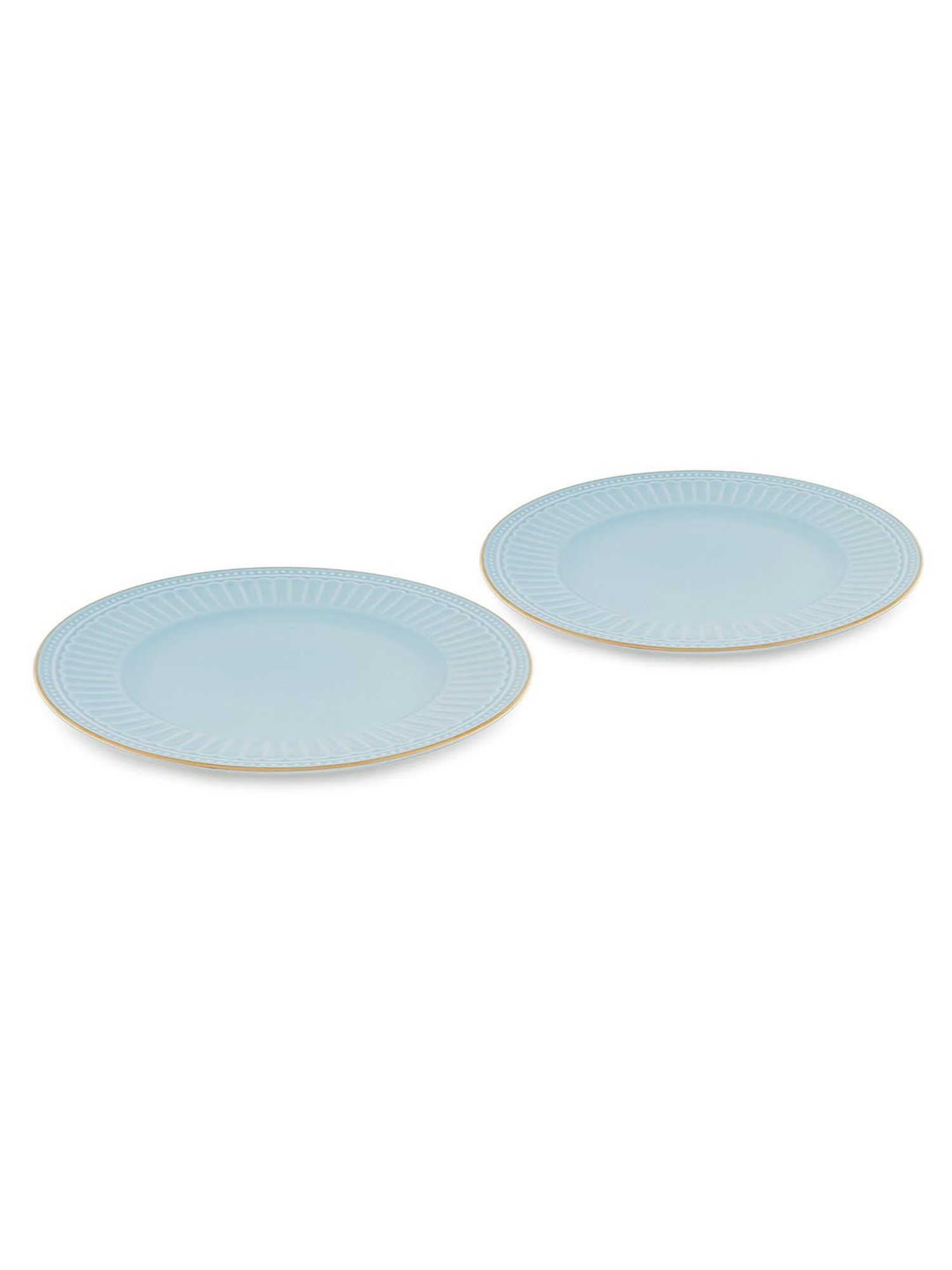 Pure Home and Living Blue Ceramic Dinner Plates