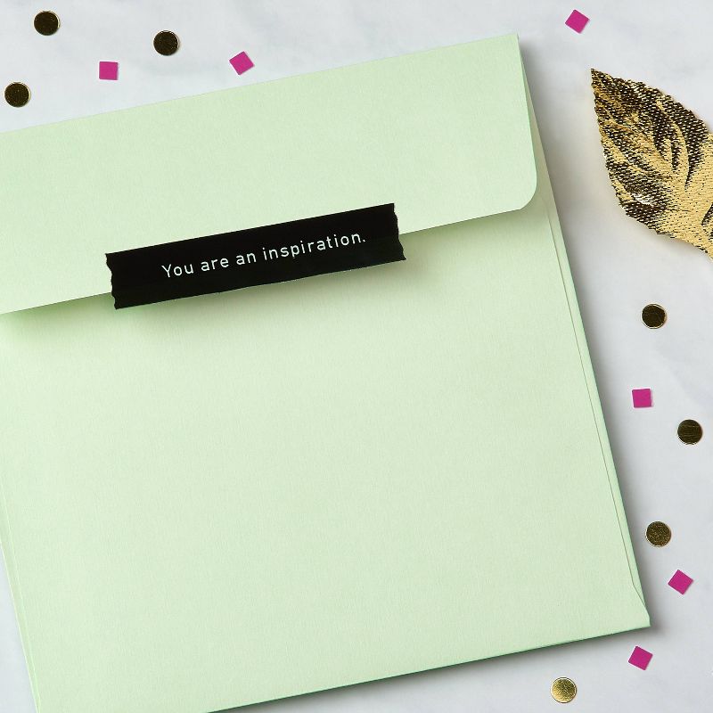 Floral Print Birthday Card