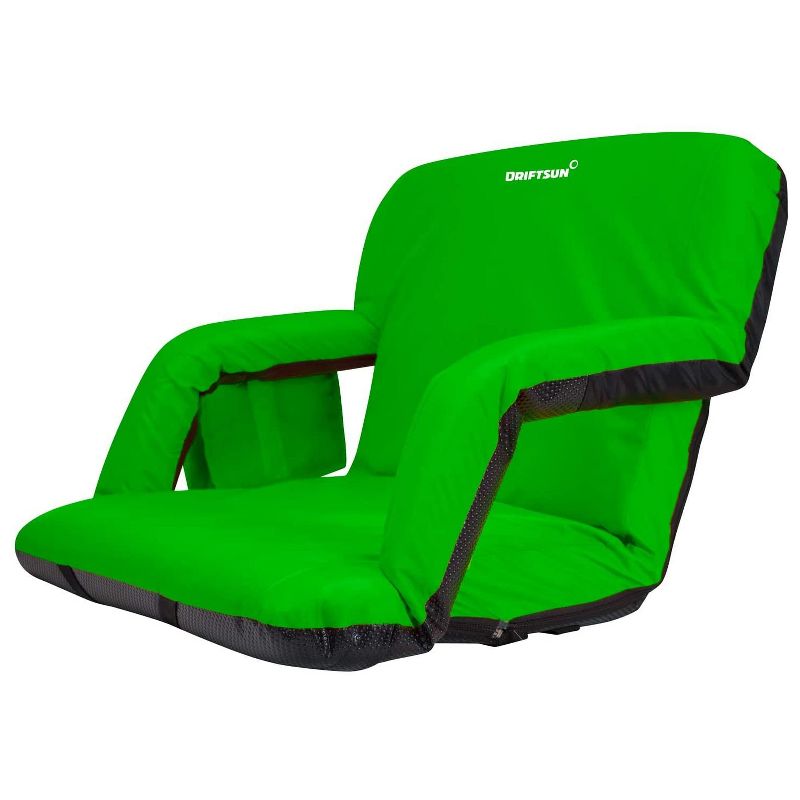 Mac Sports Beach Day Foldable Chaise Lounge Chair & Integrated Pull Cart Combo