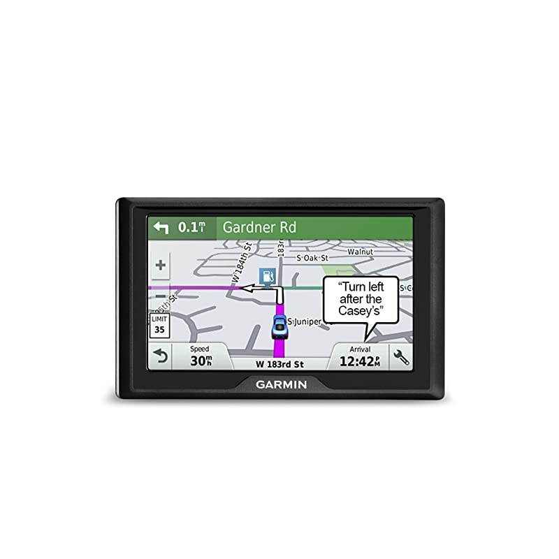 Drive 50 USA LM GPS Navigator System with Lifetime Maps Spoken TurnByTurn Directions Direct Access Driver Alerts and Foursquare Data