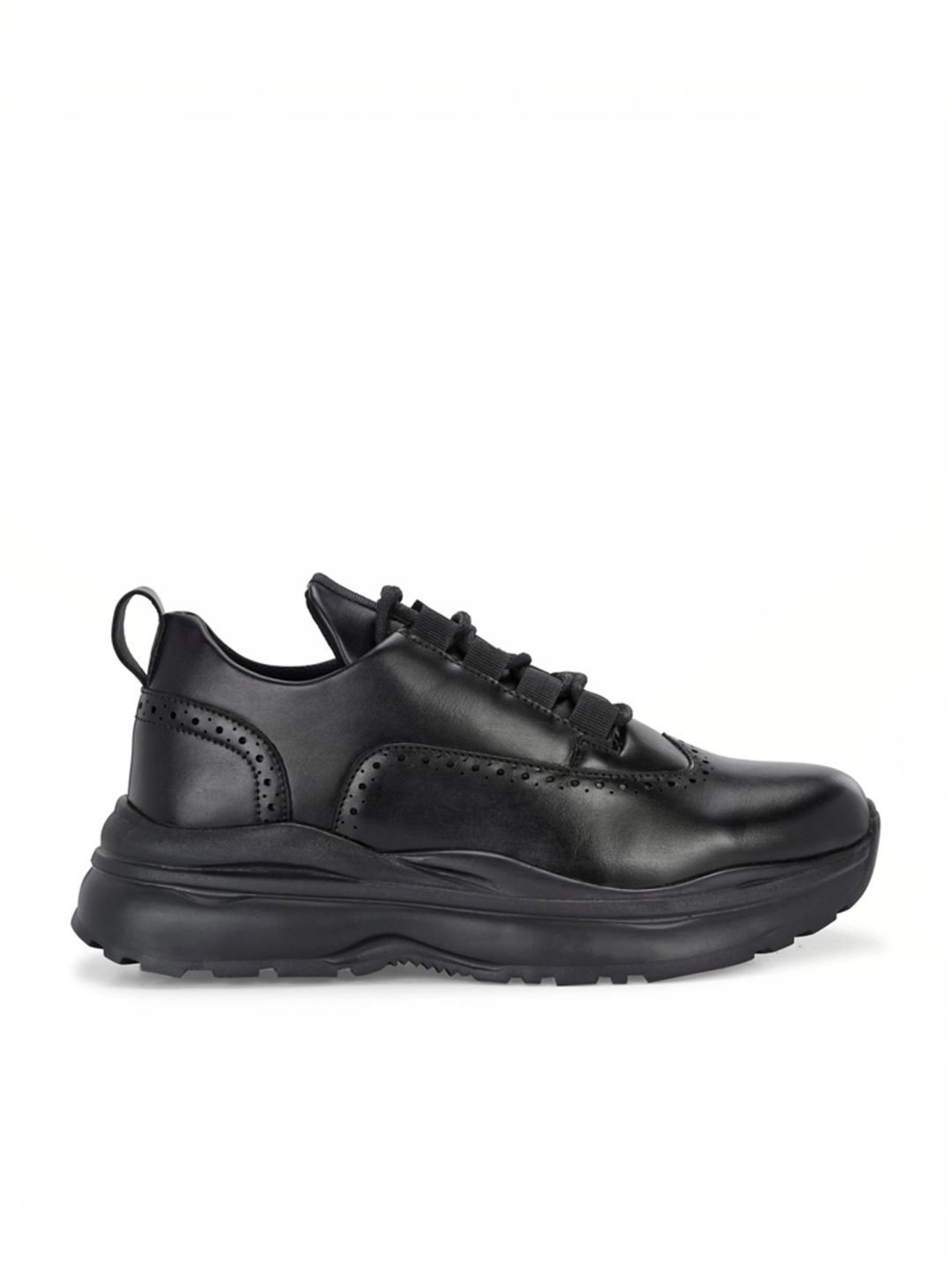 Hoversole Men's Gravity-2 Black Casual Sneakers