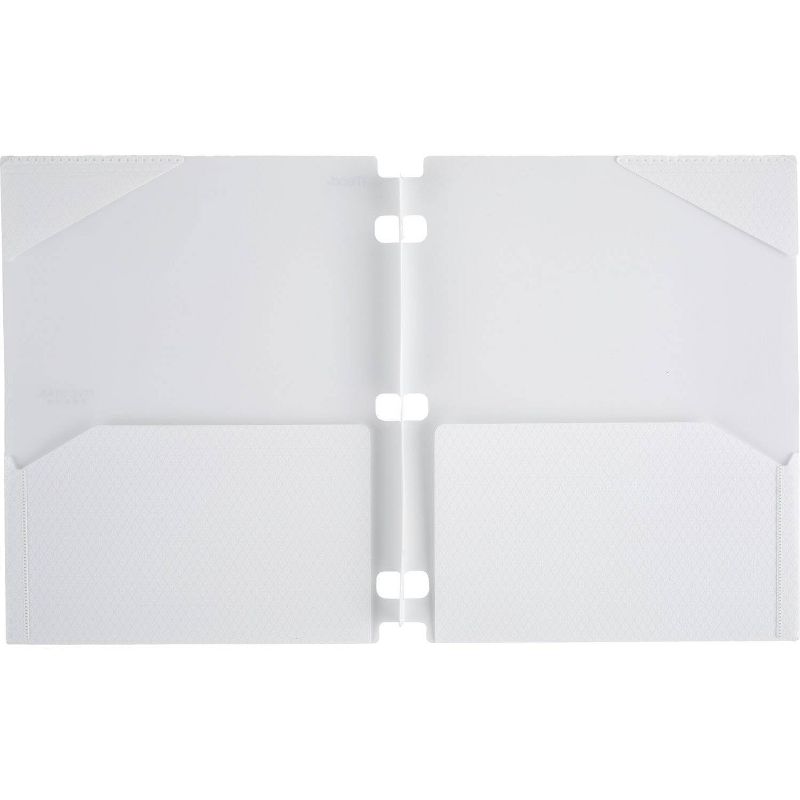 Day Designer Padfolio with Notepad Black - Blue Sky