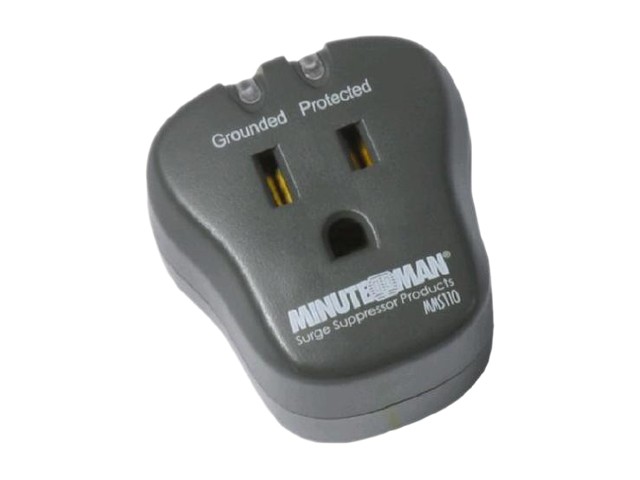 Minuteman MMS110 1 Outlets 540 joule Surge Suppressor