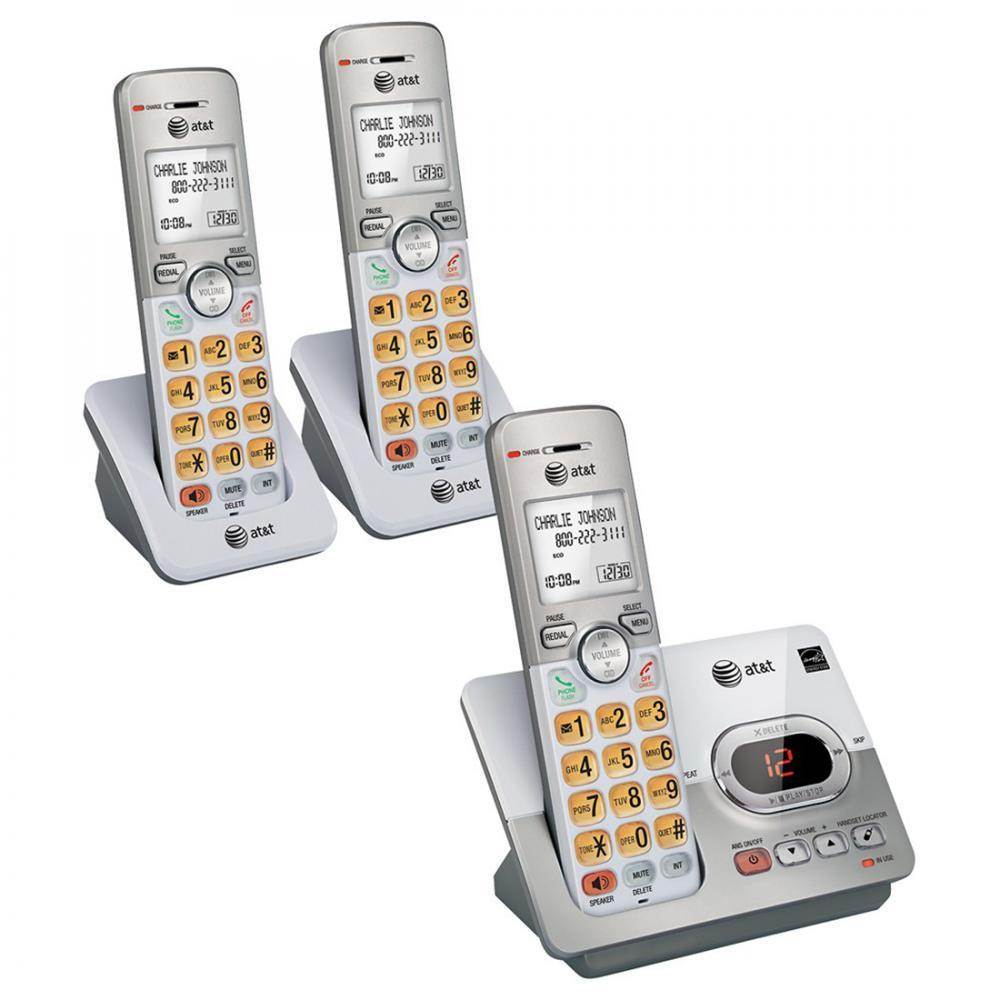ATT EL52303 3 Handset Cordless Phone with Digital Answering System - DECT 6.0