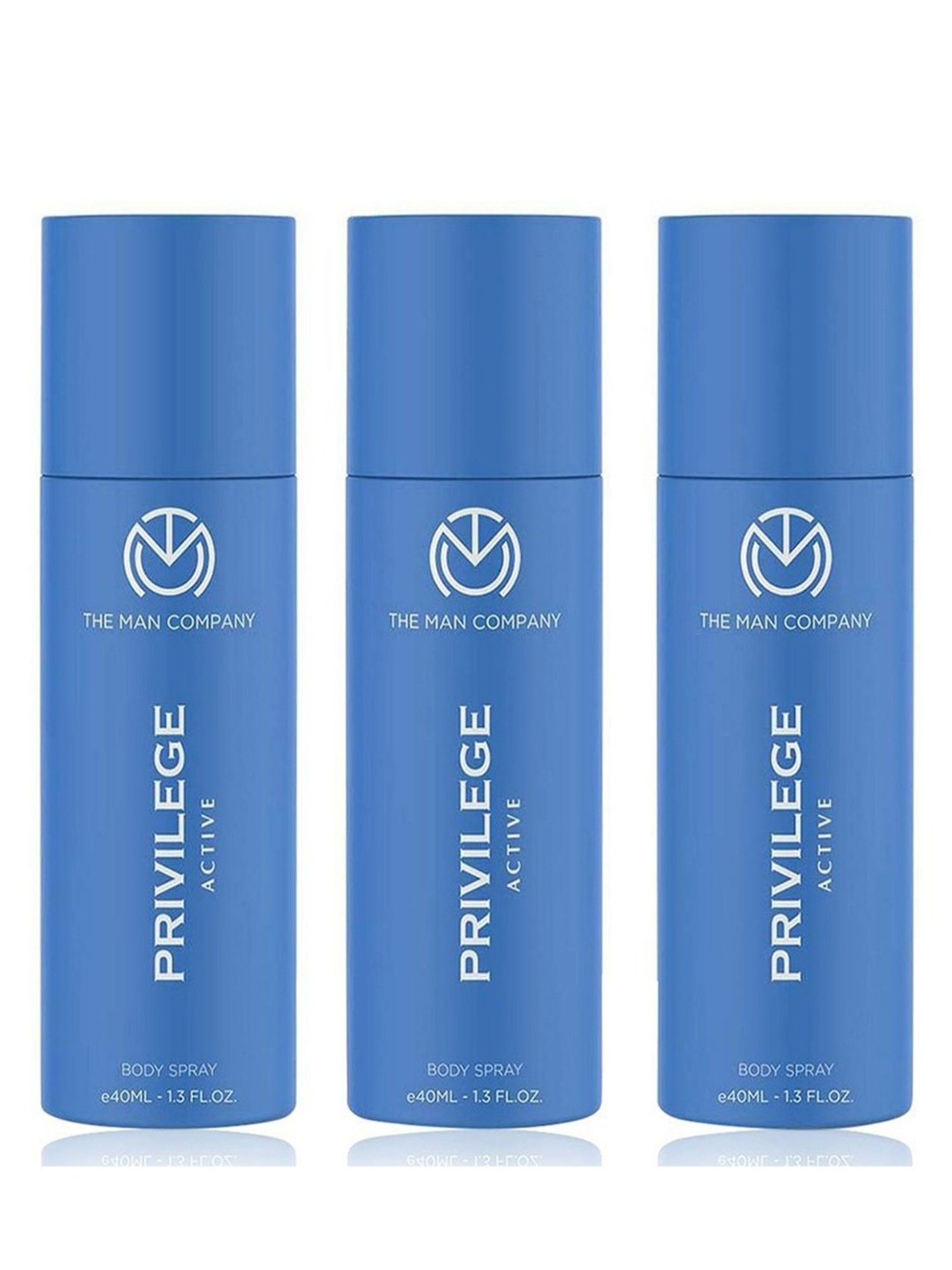 THE MAN COMPANY Privilege Active Body Spray Set for Men & Women