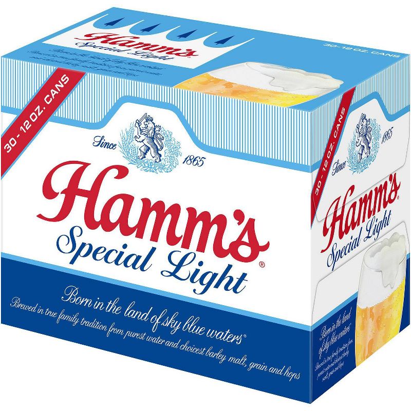 Hamm's Special Light Beer - 30pk/12 fl oz Cans