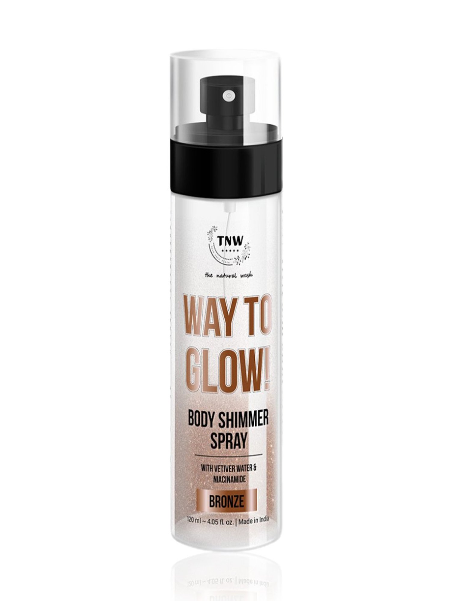 TNW-The Natural Wash Way To Glow! Body Shimmer Spray Bronze - 120 ml