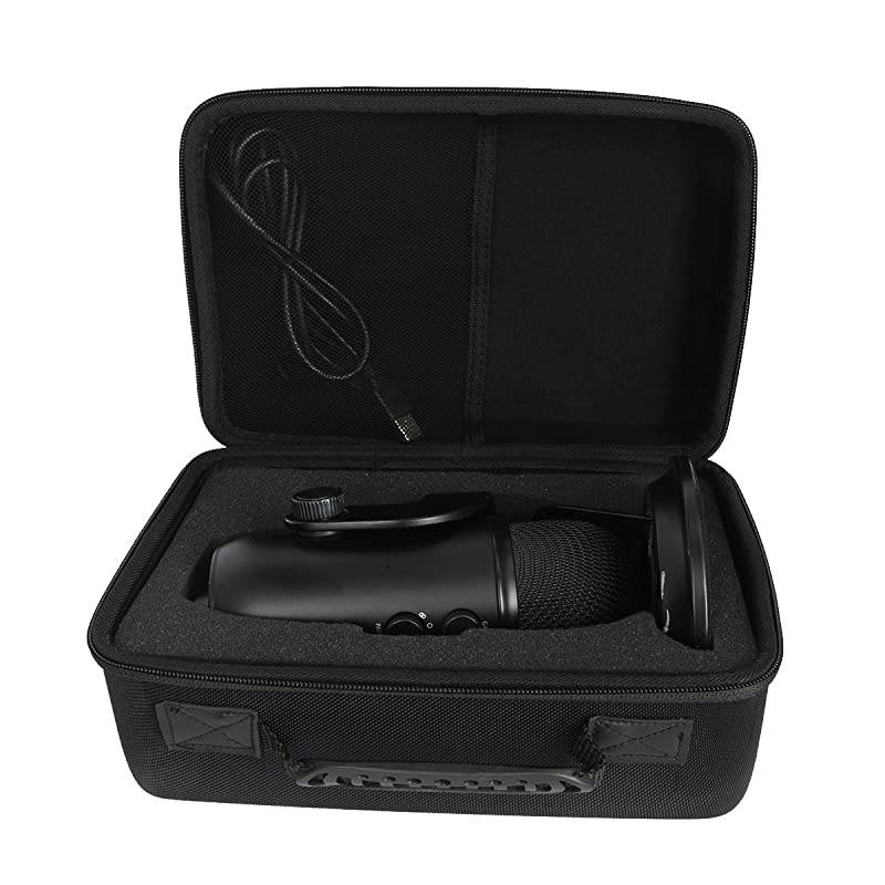 Hard Travel Case for Blue YetiYety Pro USB Microphone by