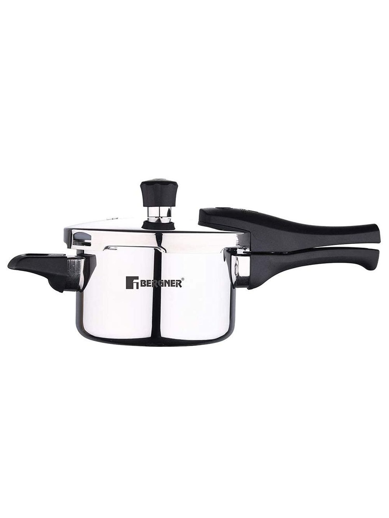 Bergner Argent Elements Silver Triply Stainless Steel Pressure Cooker (1500 ml) - Set of 1