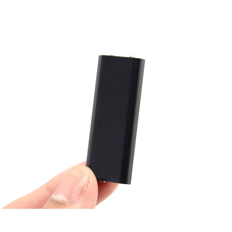 BS-MALL Lightest 8GB USB Digital Activated Voice Recorder Mp3 player Audio Voice Recorder Black 580 Hours