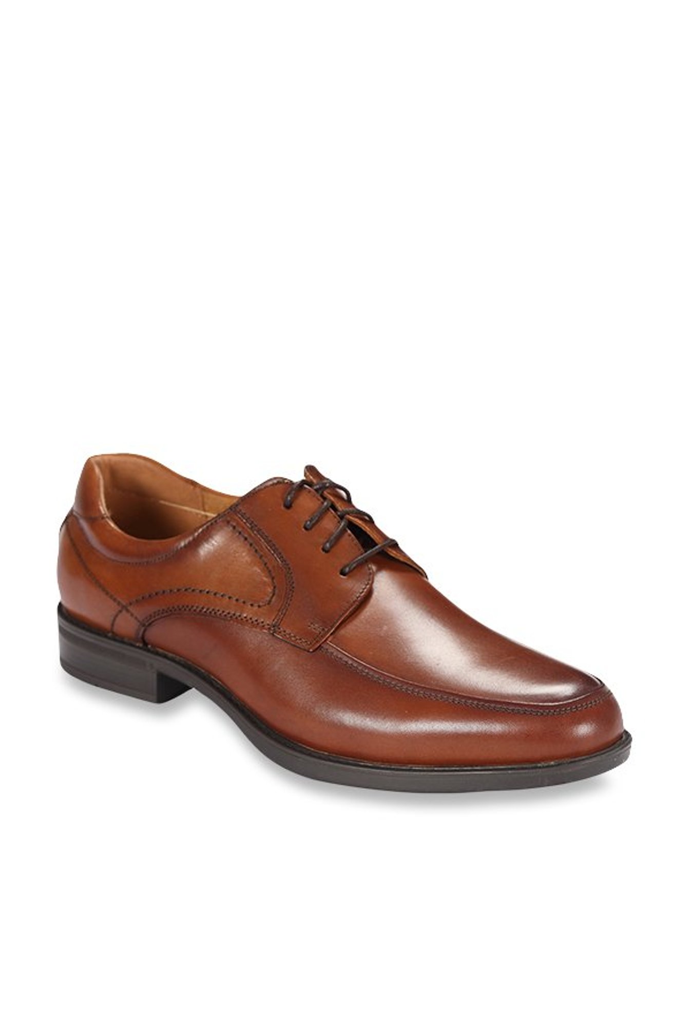 Florsheim Moc Toe Tan Derby Shoes