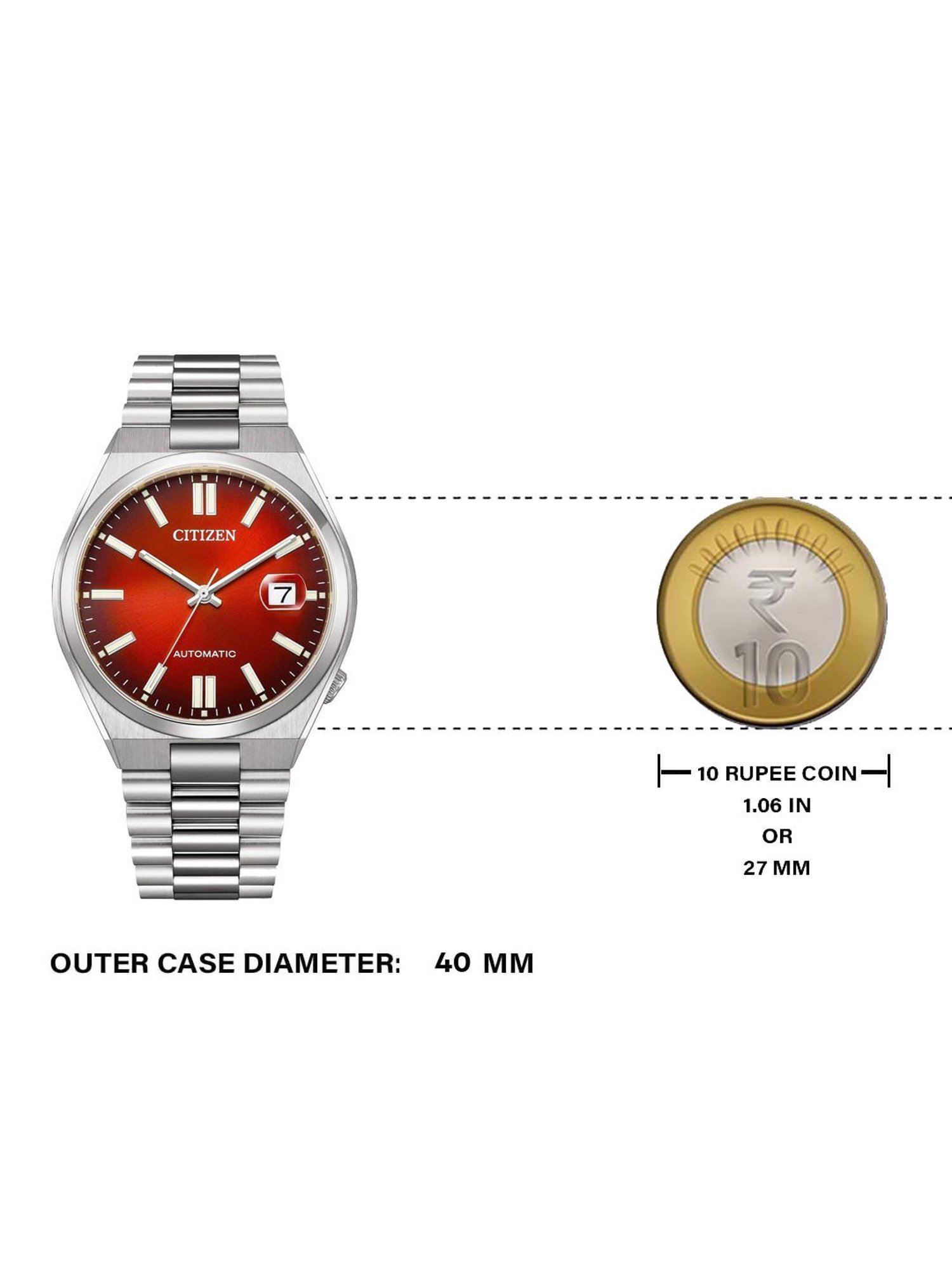 Citizen NJ0150-56W Analog Watch for Men