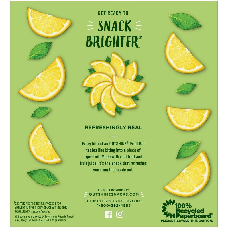 Outshine Lemonade Frozen Fruit Bar - 6ct