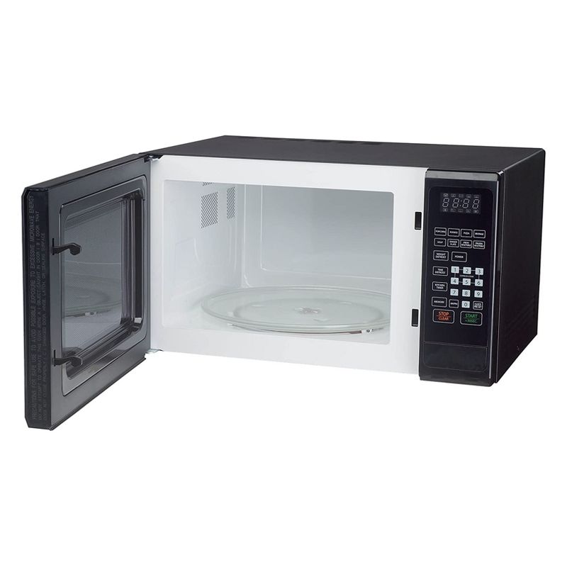 Magic Chef MCM1110B 1000 Watt 1.1 Cubic Feet Microwave with Digital Touch Controls and Display, Black