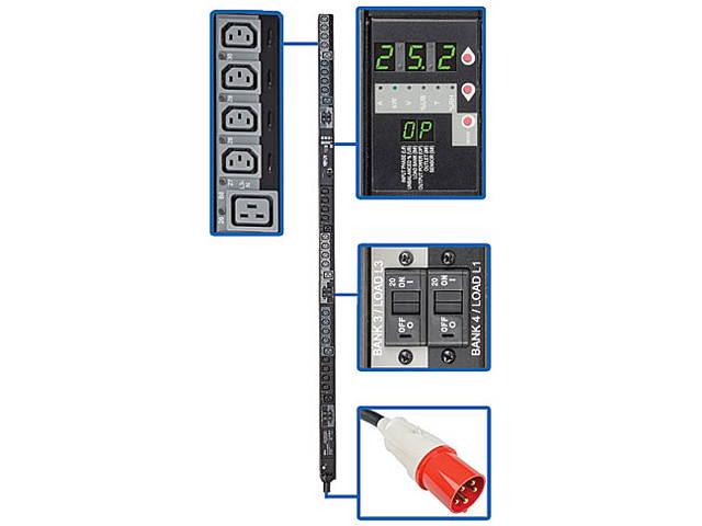 Tripp Lite PDU3XVSR6G60B Power Distribution Unit