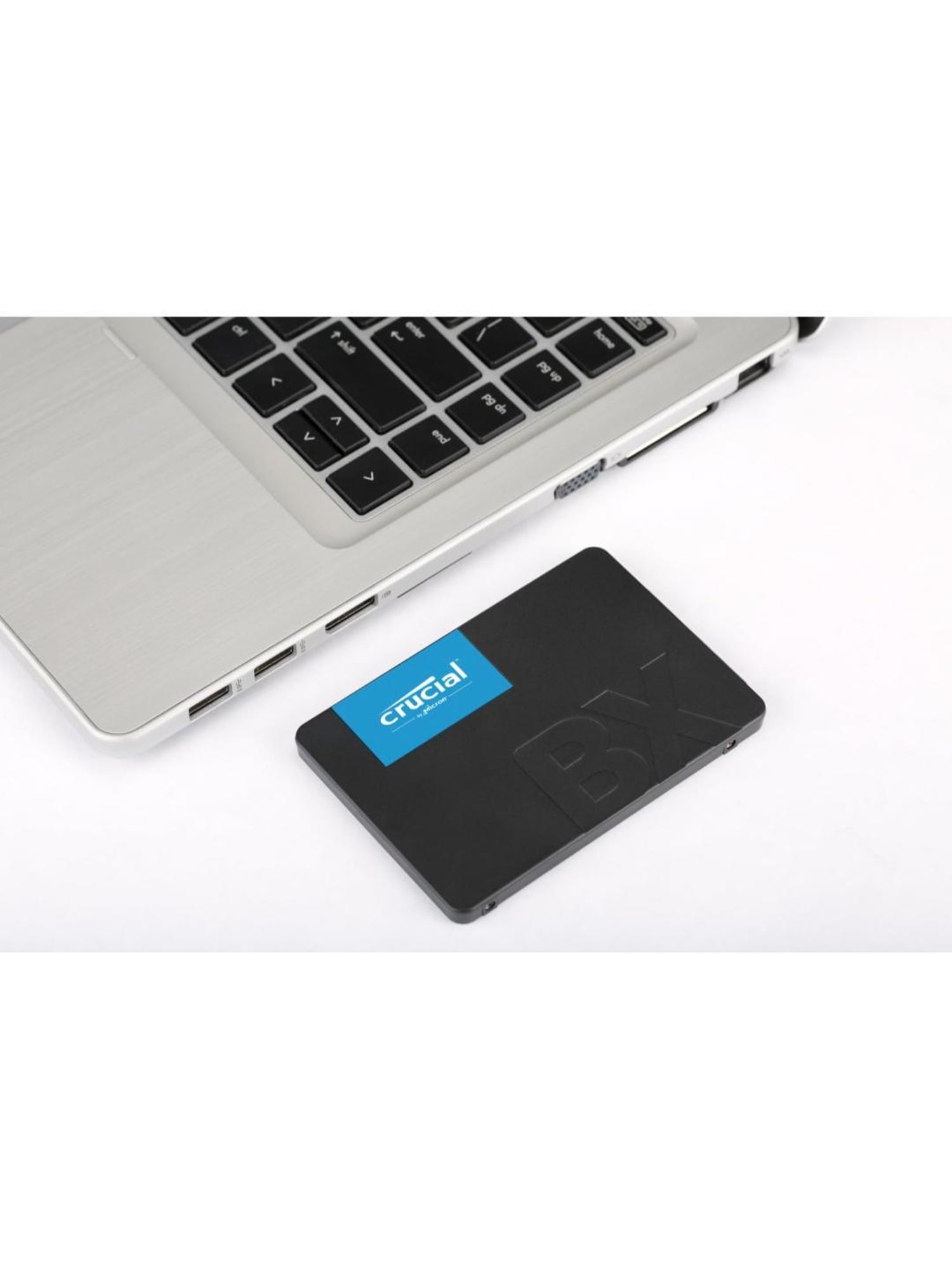 Crucial X6 Portable USB 3.2 1TB External SSD (CT1000X6SSD9, Black)