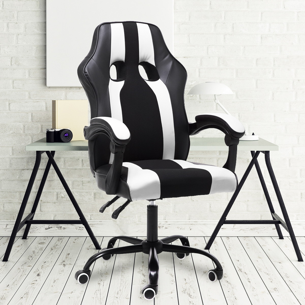 Office Chair Executive Racing Gaming Swivel Leather Sport Computer Chair Recline
