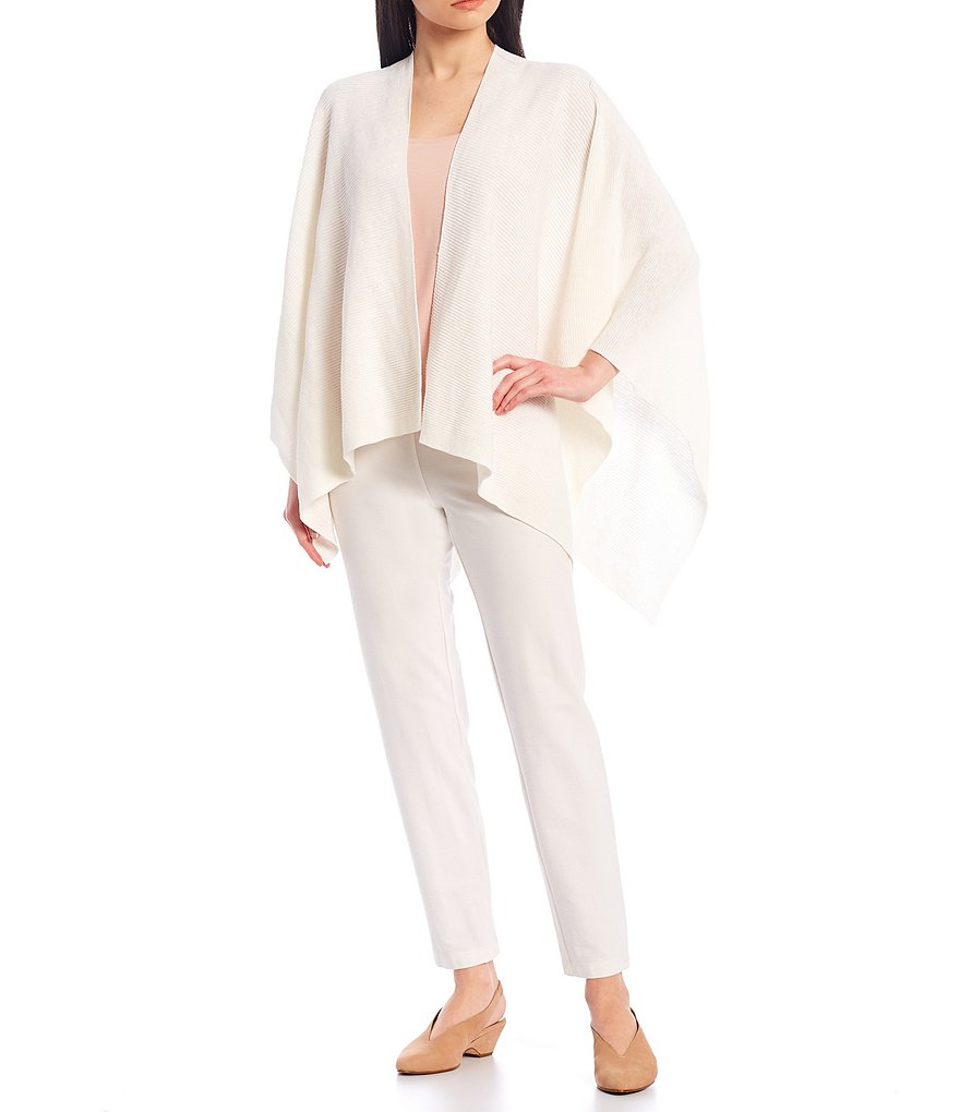 J.McLaughlin Jamey Crew Neck Button Trim Raglan Sleeve Sweater