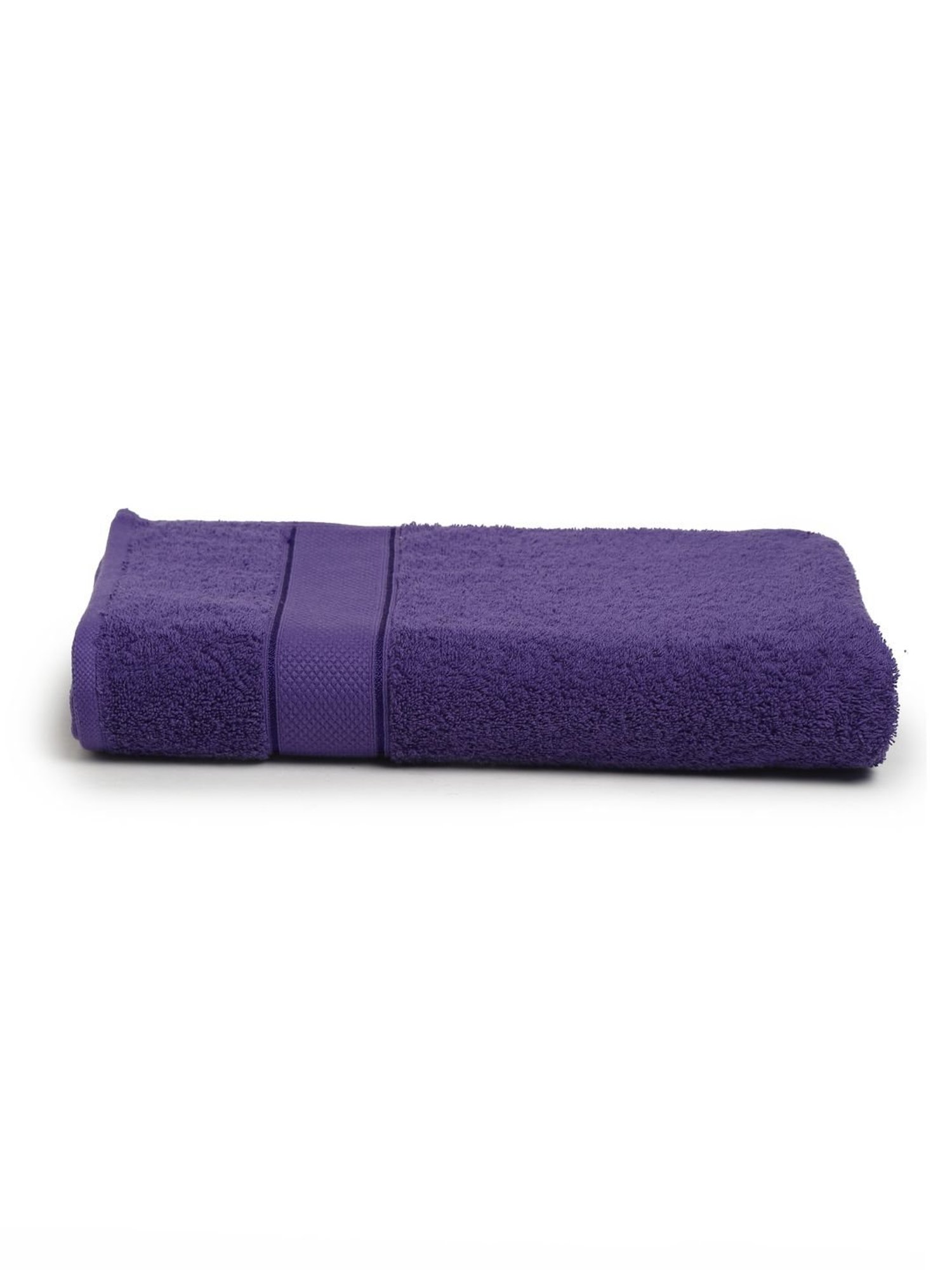 Creeva Violet 525 GSM Cotton Bath Towel