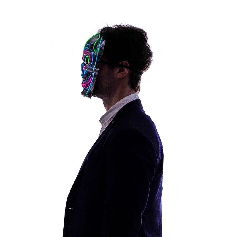 LED Scary Skull Halloween Mask