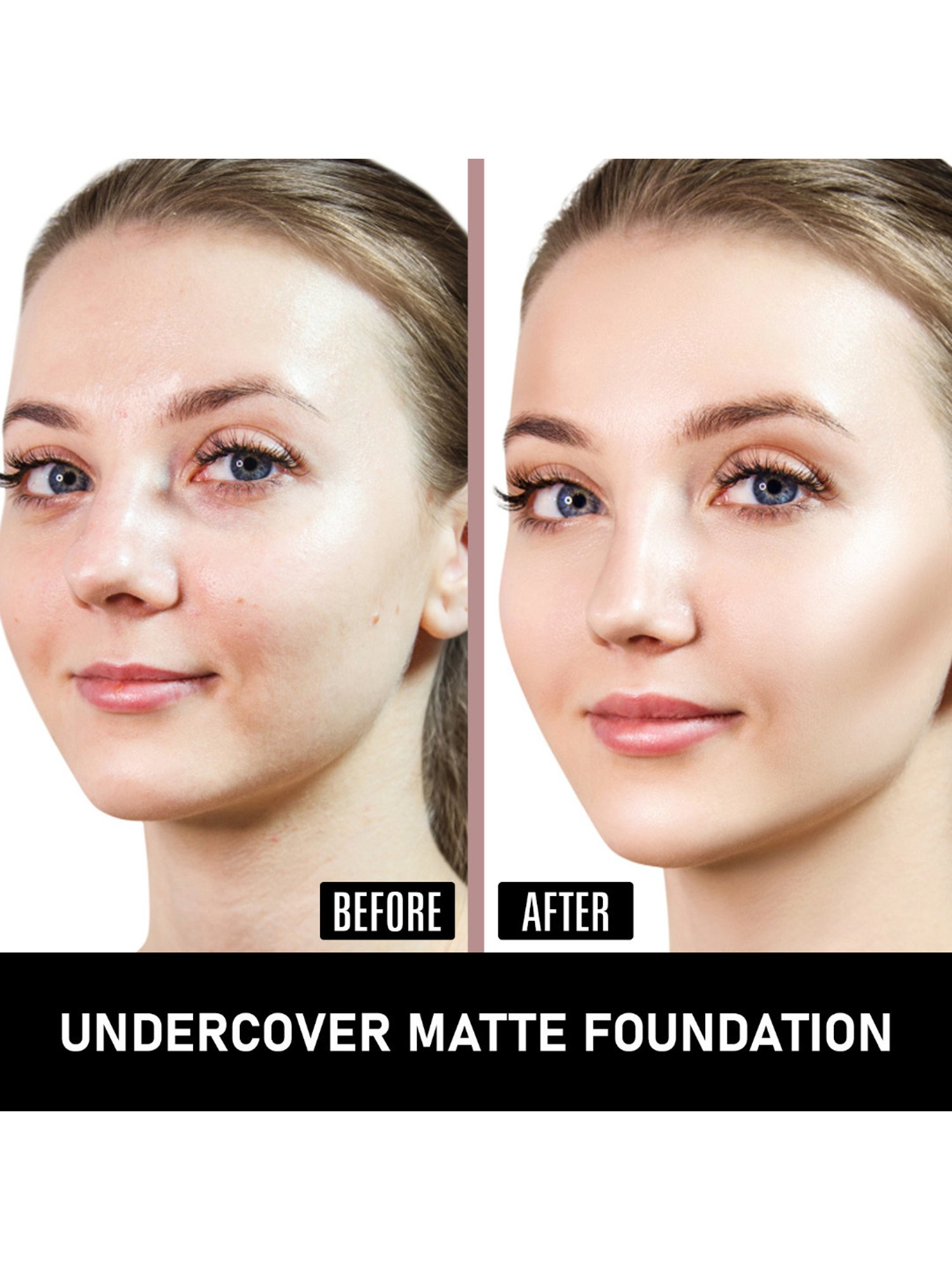 Matt Look Undercover 24H Oil Control Full Coverage Matte Foundation 03 Natural - 30 ml