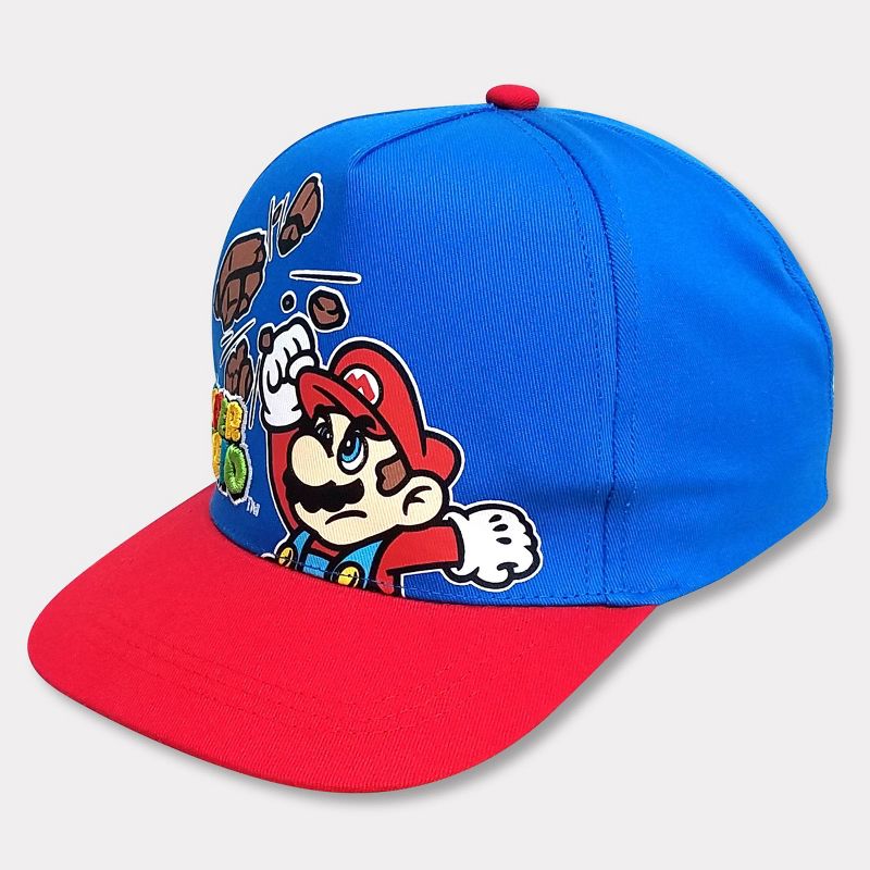 Boys' NASA Flat Brim Baseball Hat - Black