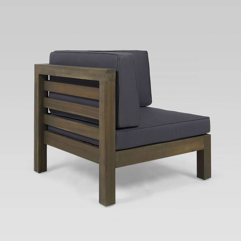 Draper 5pc Sectional Set with Sunbrella - Sage - Leisure Made