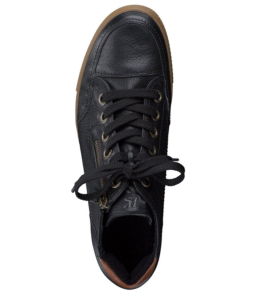 Paul Green Felicity Leather Zip Sneakers