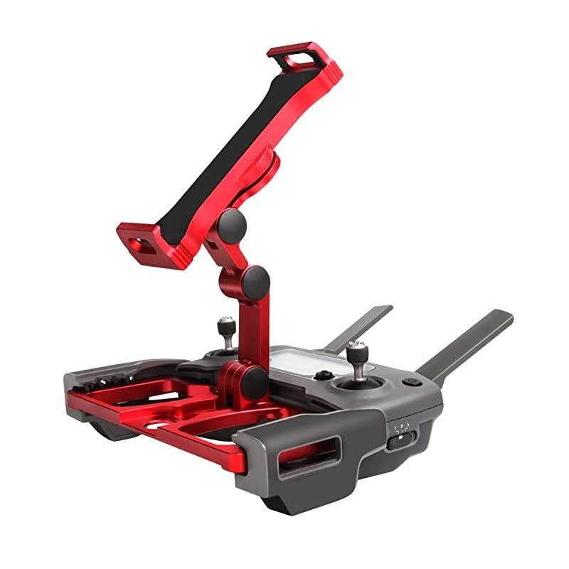 Holder Foldable Ipad Mount Holder Full Aluminum-Alloy Support Crystal Sky for DJI Mavic Air /Mavic 2/Zoom Spark Mavic Air 2s Mini 2 Mavic 2 Pro Controller Mount Accessories