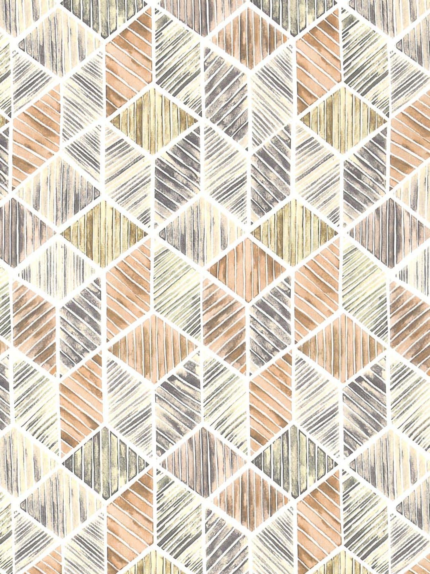 Haus & Kinder Yellow Cotton 186 TC Prism Delight Printed Double Bedsheet with 2 Pillow Covers