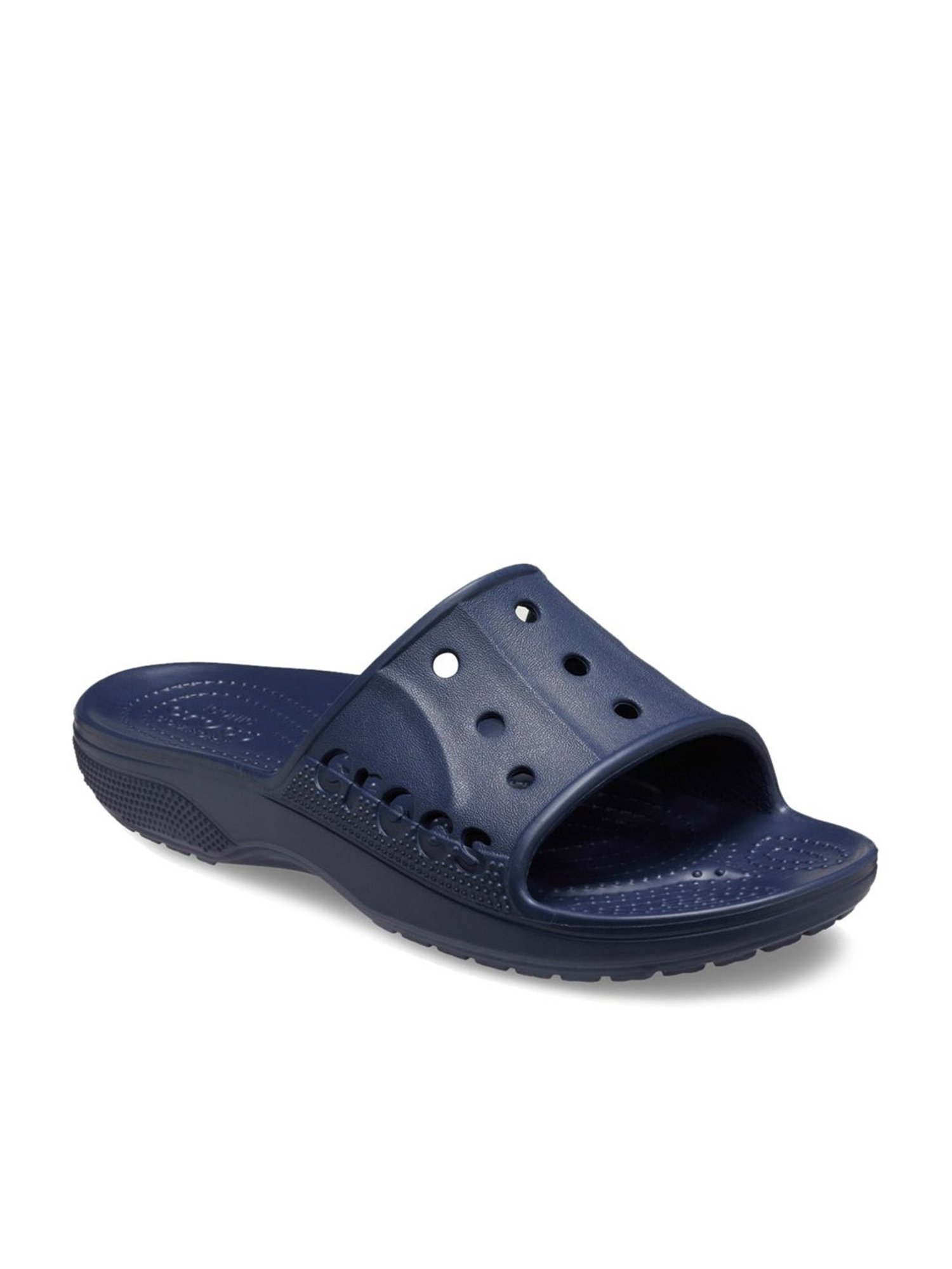 Crocs Men's Baya Navy Slides