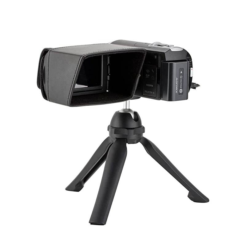 Camcorder 35quot LCD Screen Hood for Sony FDRAX700 AX100 PXWX70 Z150 Z90V FS7 Z280 HXRNX100 NX200 NX80 Canon VIXIA HF G20 G30 G40 GX10 XA30 XA20 XF400 XF200 Panasonic AGUX180 AGDVX200 HCX1000