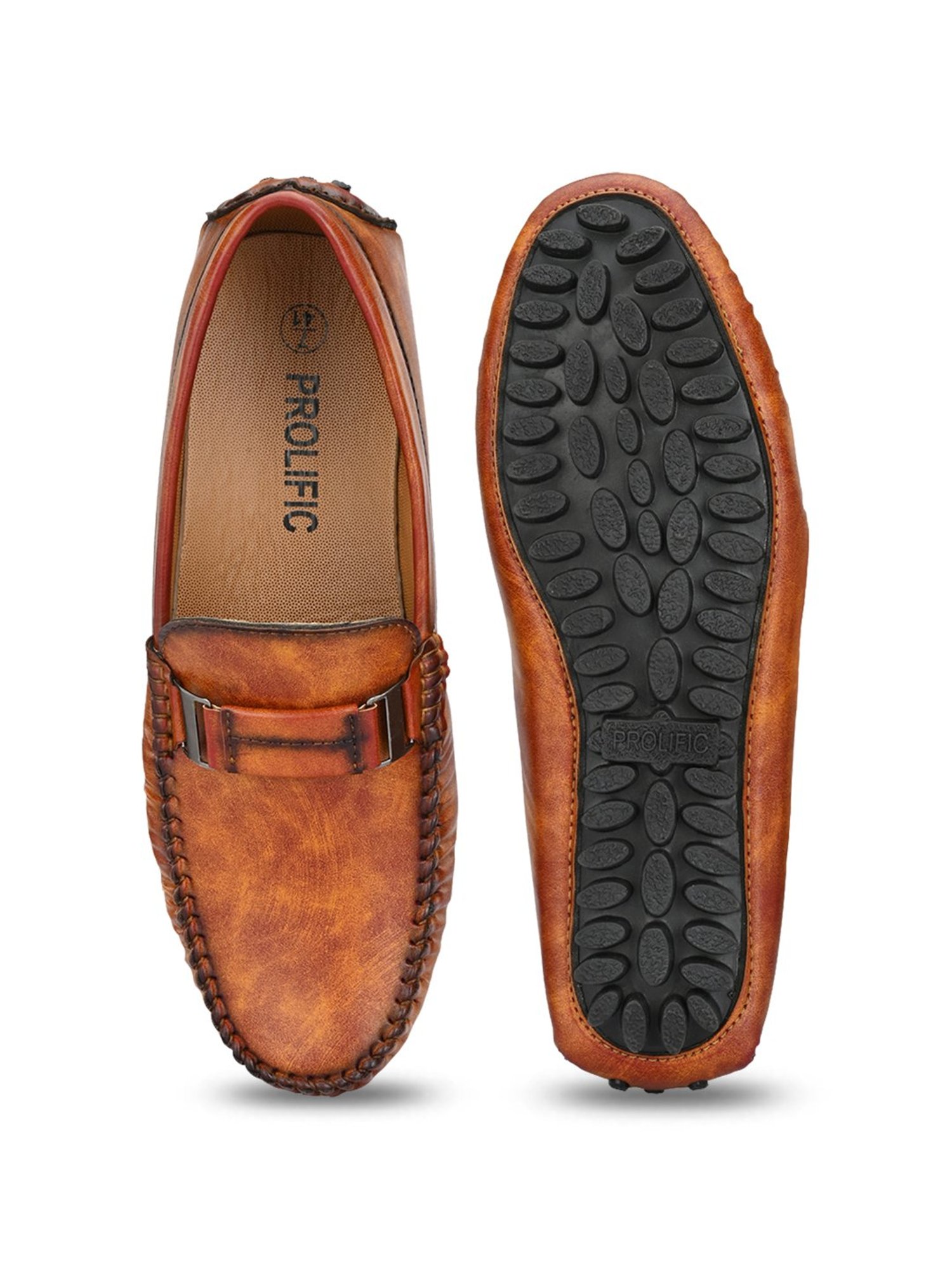 Prolific Men's Tan Casual Loafers