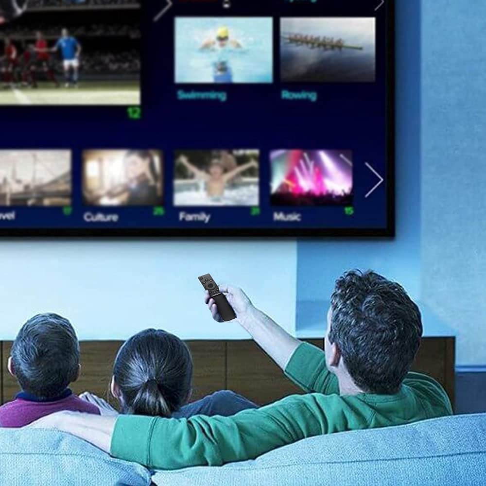 Gvirtue BN59-01298G Universal Replaced Mic Voice Bluetooth Remote Controller for Samsung Smart QLED Curved TV and Samsung 6 7 8 Series LED LCD