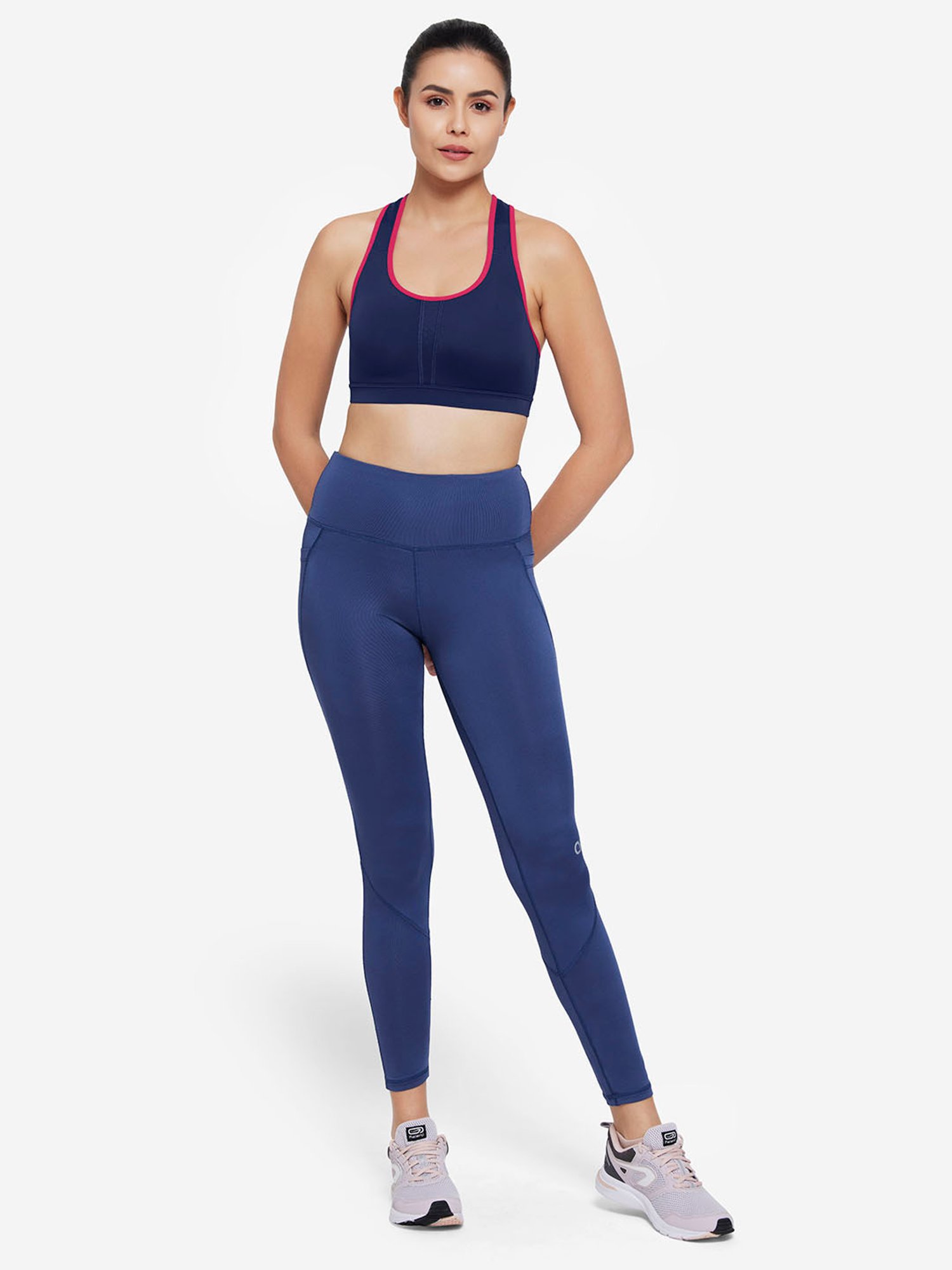 Amante Navy Sports Bra