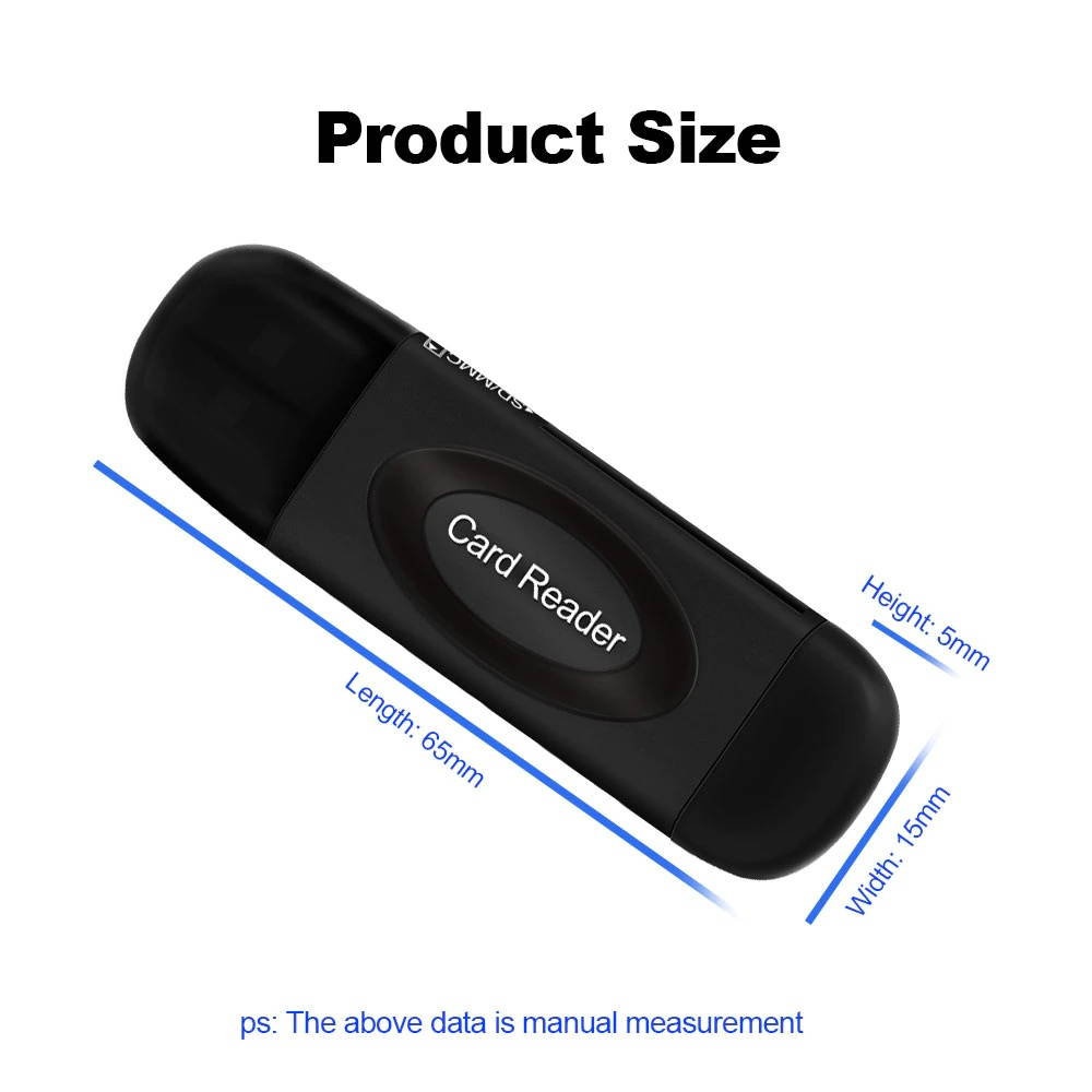 Misskit usb 3.0 multi Smart memory card reader adapter mini cardreader for micro SD/TF microsd computer Laptop