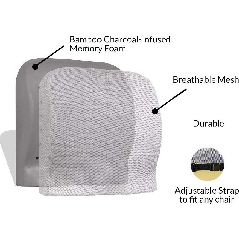 Emma and Oliver Black Fabric Chiavari Chair Storage Cover