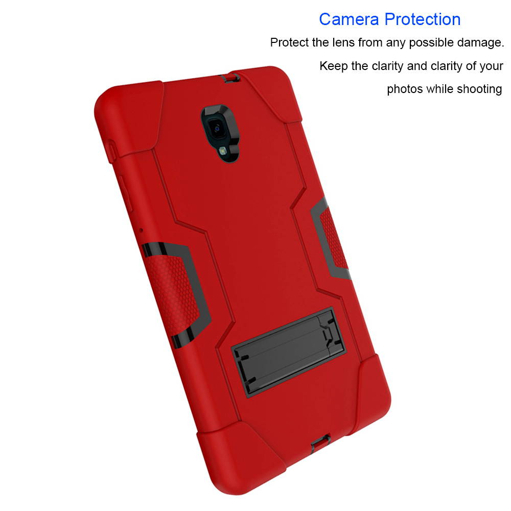 Galaxy Tab A 10.5 2018 Case,Mignova 3 Layer Heavy Duty Hybrid Shockproof Silicone+Hard PC Bumper Full-Body Protective Case Cover with Stand for Samsung Galaxy Tab A 10.5 SM-T590/T595