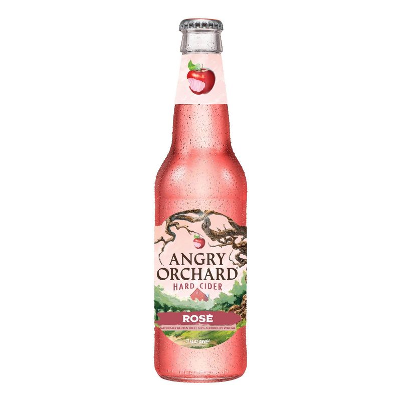 Angry Orchard Rosé Hard Cider - 6pk/12 fl oz Bottles